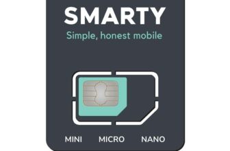 Smarty SIM Only – 80GB 5G Data – Unlimited Mins & Texts, EU Roaming (12GB) – One Month Plan, Cancel Anytime