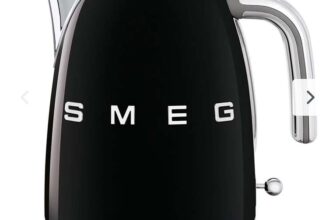 Smeg Retro Style 1.7L Kettle – Black