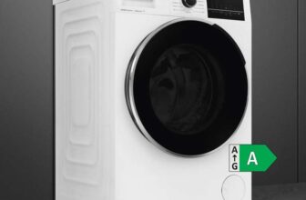 Smeg WNP84SEAUK 8kg 1400rpm Washing Machine, A Rated – Auto Dose, 14 Quick Cycle