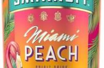 Smirnoff Miami Peach Spirit Drink 35% Vol 70cl