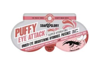 Soap & Glory Puffy Eye Attack Under-Eye Brightening Hydrogel Patches
