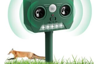 Solar Cat Repellent for Gardens