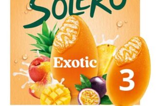 Solero Ice Cream Sticks Exotic 3x 90 Ml