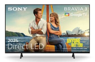Sony K55S35BP 55 BRAVIA 3 Direct LED 4K HDR Smart Google TV (delayed dispatch)