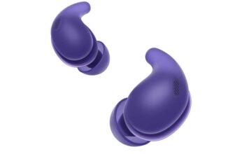 Sony LinkBuds Fit: Truly Wireless Noise Cancelling Bluetooth Earbuds – All Day Comfort, IPX4, Hi-Res Audio, Ambient Sound Mode – Violet