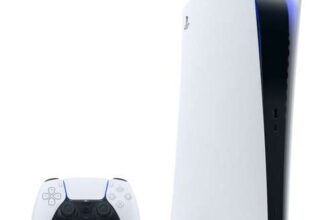 Sony PlayStation 5 Slim (PS5 Slim) Digital Edition – 825GB – White – Refurbished – Very Good – w/Code, Sold by musicMagpie