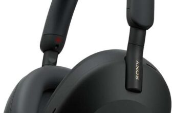 Sony WH-1000XM5 Wireless Over-Ear Headphones, Premium Active Noise Cancelling w/ Personalised Spatial Audio (Black / Blue / Silver / Pink)