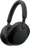 Sony WH-1000XM5 Wireless Over-Ear Headphones, Premium Active Noise Cancelling w/ Personalised Spatial Audio (Black / Blue / Silver / Pink)