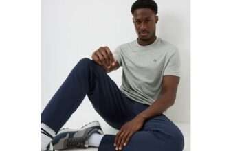 Souluxe Grey 2 Tone Sports T Navy