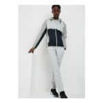 Souluxe Grey Woven Co Ord Jogging Bottoms Grey