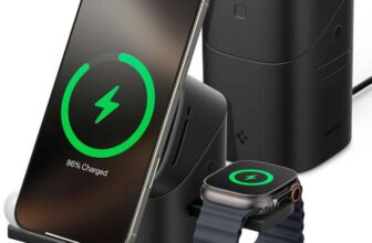 Spigen Essential MagFit Qi2 15W 3-in-1 Wireless Charging Station Spigen EU / FBA