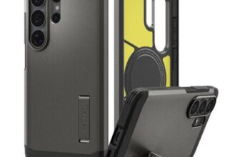 Spigen Tough Armor MagFit Case for Galaxy S26 Ultra Gunmetal