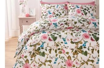 Spring Duvet Cover Set Reversible Floral Bedding Pillowcases Blossoms
