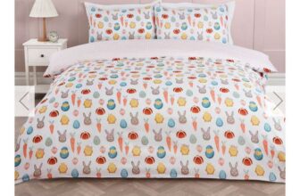 Spring Icons Duvet Set – Single / Double £4.99 (free C&C only)