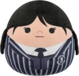 Squishmallows Original 8-Inch Wednesday in Uniform Collectable Cute Plush Toy, Cuddly Toys for Children, Soft Toys, Cute Teddies Suitable for Girls and Boys Ages 3
