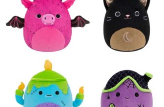 Squishmallows Original Halloween 4-Pack Official Jazwares Plush