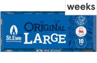 St Ewe Original Large Free Range Eggs 10 Pack – clubcard price