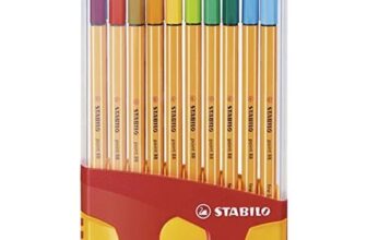 Stabilo Point 88 Fineliner ColorParade Pack of 20 Assorted Colours