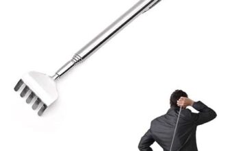 Stainless Steel Telescopic Back Scratcher for Itch Relief