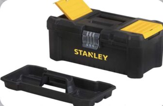 Stanley 12.5 / 19 £11.99 / 26 £23.99 Toolbox with Metal Latches , Free C&C