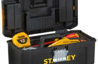 Stanley STST1-75515 Essential Metal Latch Tool Box – 12.5in. Free C&C