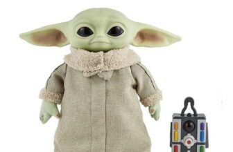 Star Wars Grogu the Child Baby Yoda 12-in Plush RC Motion RC Toy