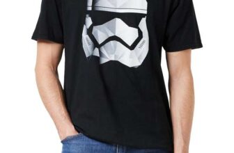 Star Wars Mens T-shirt Geo Trooper Hoodie Design, Size M