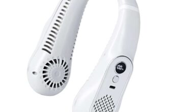 Status Neck Fan, Holiday Essentials, Quiet Wearable Personal Fan