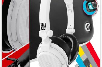 Stealth Hard Shell Travel Accessory Kit Compatible with Nintendo Switch, Lite & OLED Including Headset and Premium Quality Braided USB-C Charging Cable