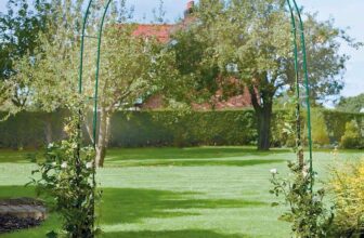 Steel Garden Rose Arch Free Click and Collect