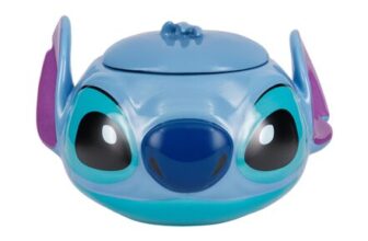 Stitch Cookie Jar – Officially Licensed Disney Shaped Container with Lid
