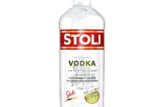Stoli Premium Vodka 100cl, 40% ABV Original Premium Quality, Classically styled, Exceptionally Smooth