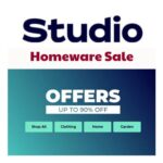 Studio Sale – up to 90% off on Homeware