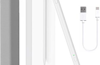 Stylus Pen for iPad 2018-2025 i-Pad 9th&10th&11th A16 Gen,Milikilo Stylus Pen with Pencil Holder,Palm Rejection iPads Air11&13(M2/M3),iPad Pro 11&13(M4),i-Pad 6th-10th,iPads Air 3/4/5 (White)