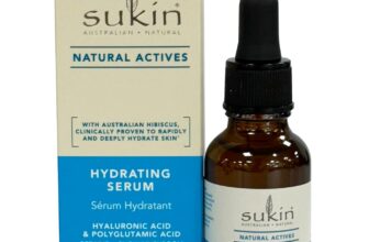 Sukin – Natural Actives Hydrating – Natural with Polyglutamic and Hyaluronic Acid – Skin Care, Care, Hydrating, Hyaluronic Acid, Sukin – 25ml