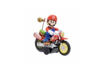 Super Mario Galaxy Movie Mario and Motorbike Playset