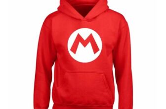 Super Mario Mario Badge Hoodie
