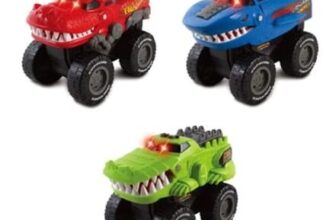 Super Wheelz Lights & Sounds Animal Truck 3 Pack