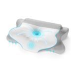 Supportive Neck Pillow, Ergonomic Side Sleeper Pillow, with Washable Cover