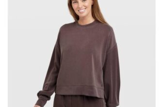 Sweaty Betty Womens Sand Wash CloudWeight Crop Hoodie