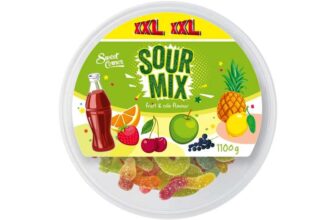 Sweet Corner XXL Sweets Tub Assorted Sour Mix 1.1kg & Fruity Mix 1.2kg Lidl Price
