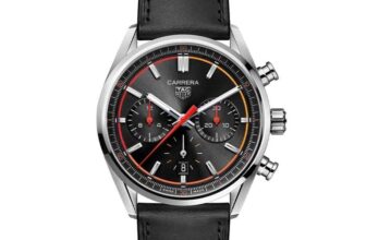 TAG Heuer Carrera Chronograph 42mm Black Strap