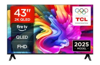 TCL 43SF560-UK 43 Full HD QLED Direct LED Smart TV with Fire TV,