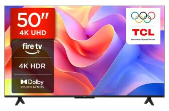 TCL 50PF650K 50-inch 4K Ultra HD, HDR TV, Smart LED Fire TV