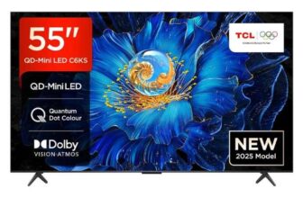 TCL 55C6KS-UK 55 4K Ultra HD QD-Mini LED TV