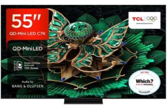 TCL 55C7K 55 QD MiniLED 4K HDR Google Smart TV – Delivery June 2026