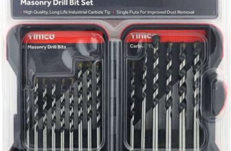 TIMCO Masonry Drill Bit Set – 15pc