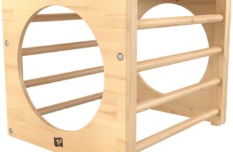 TP Toys Active-Tots Pikler Style Wooden Climbing Cube for Babies and Toddlers 1 Year, Indoor Playground, Montessori Play for Baby and Toddler 12 Months