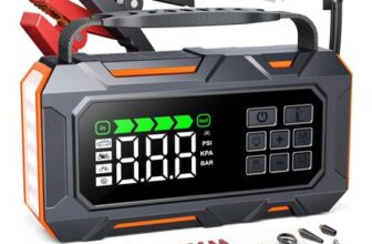 TREKURE 14-in-1 7000A 160PSI Jump Starter Power Pack with Air Compressor