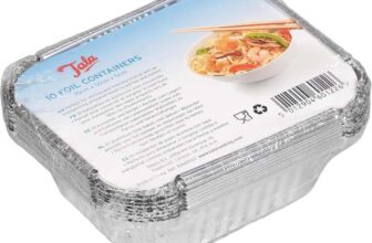 Tala 10A60122 Foil Container with Lids Silver
